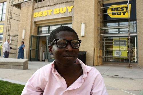 Emmanuel Oppong-Yeboah as a teenager